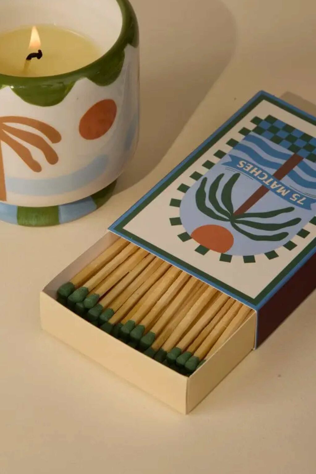 CAJA DE 75 CERILLAS : PALM TREE - 12-9c6ad.jpg