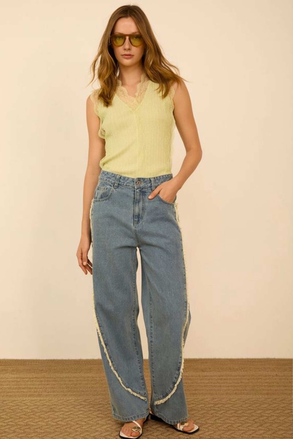 MEISÏE: PANTALÓN DENIM DESFLECADO - 17-4296c.jpg