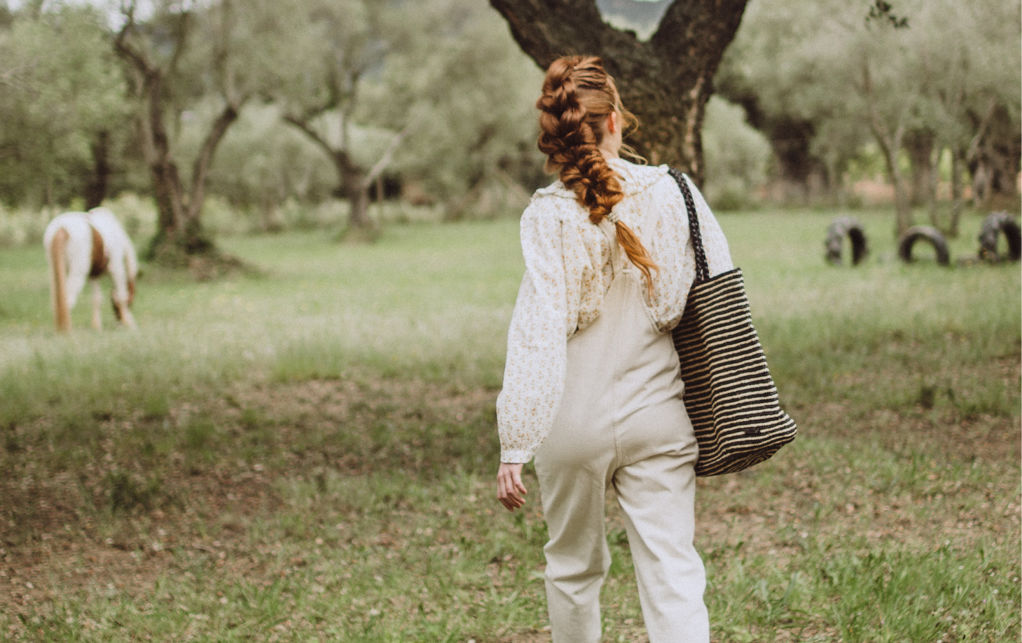 bolsos de rafia