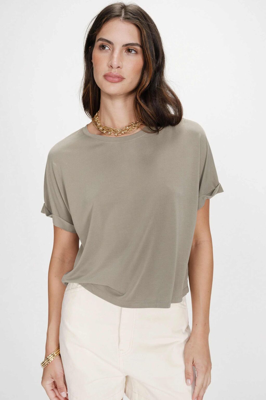 GRACE & MILA: CAMISETA OVERSIZE KAKI PARMA - camiseta-modal.jpg