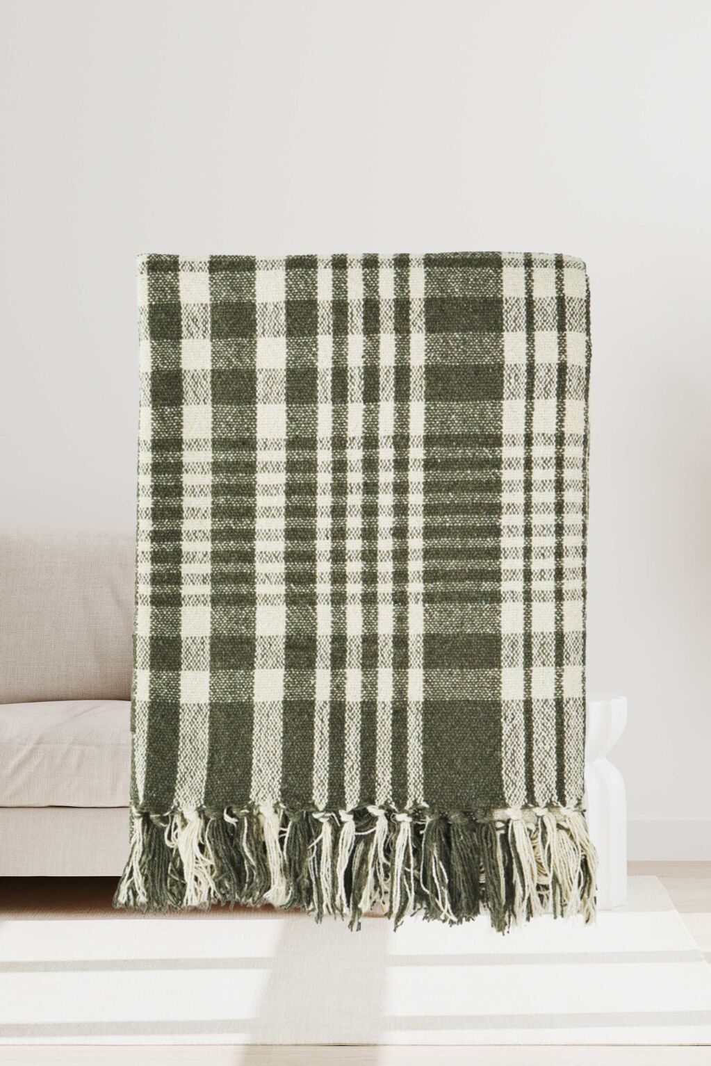 Madam Stoltz: Plaid DARK GREEN - casa-go--kotta--27-.jpg