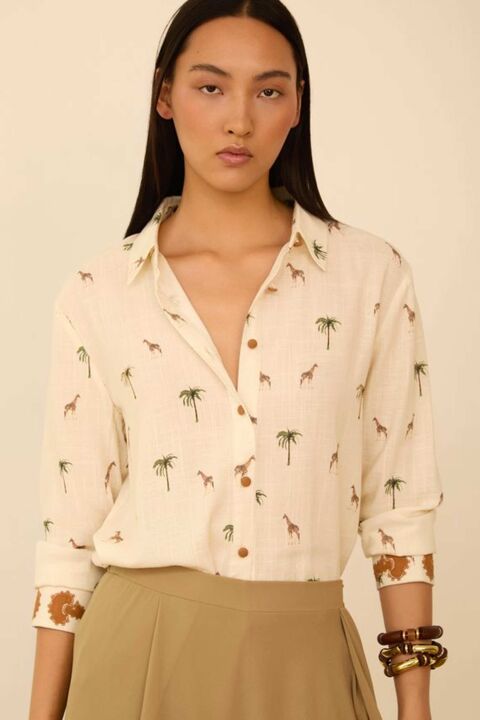 MEISÏE: CAMISA ESTAMPADO SAVANNAH