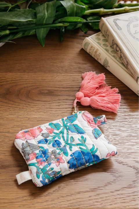 Monedero: Pouch Lois Blue Summer Meadow