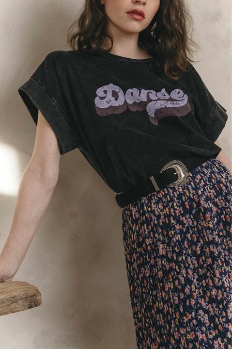 CAMISETA ALGODÓN JACKSON GRIS | GRACE AND MILA