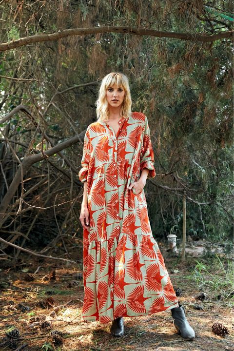 Vestido Largo Camisero