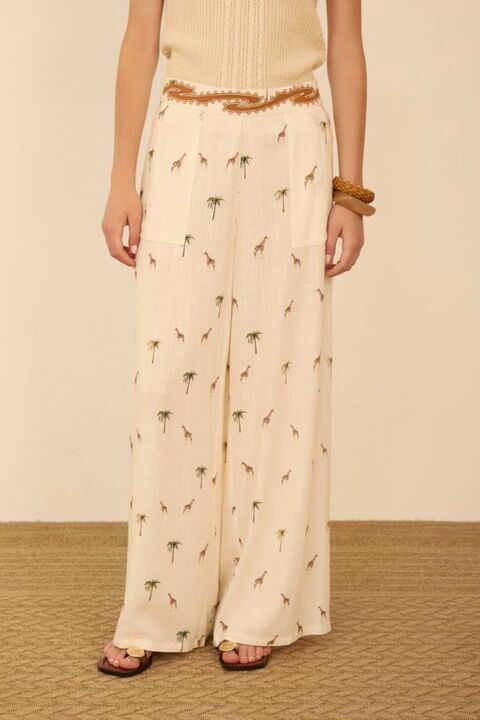 MEISÏE: PANTALÓN FLUIDO SAVANNAH