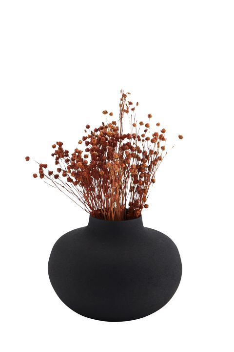 Jarrón Negro Iron Vase S