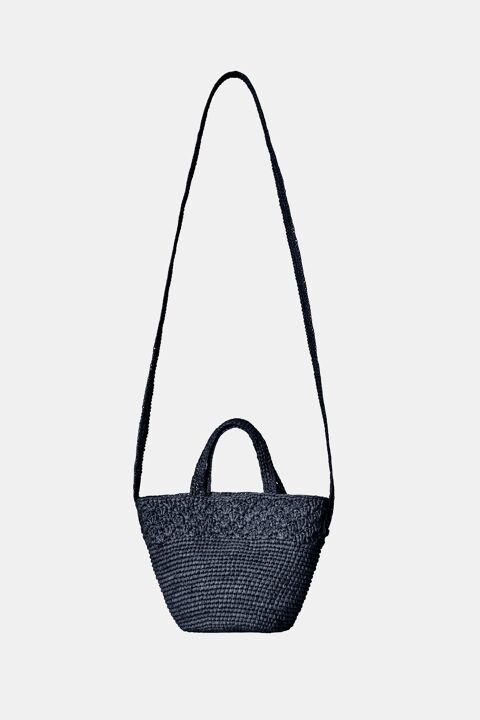 CAMALYA: Bolso rafia Ritaya blue