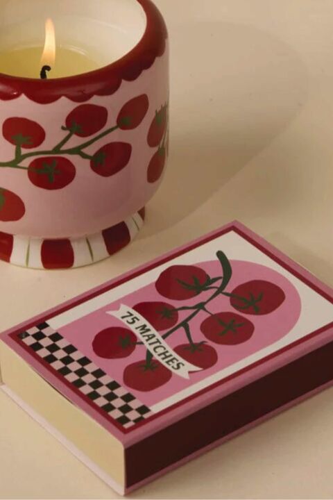 CAJA DE 75 CERILLAS : TOMATO