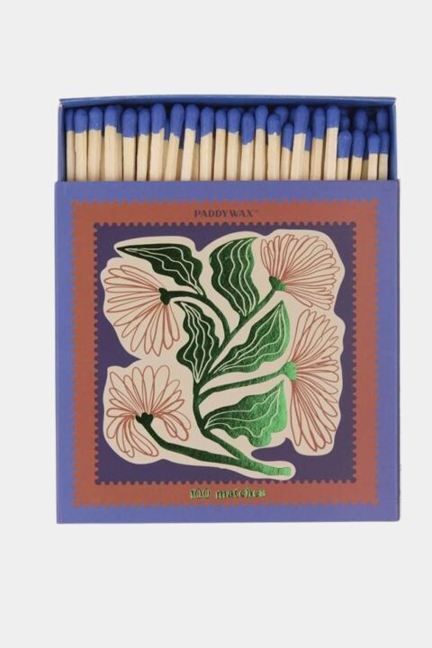 CAJA DE 100 CERILLAS : JUMBO FLORES