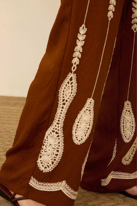 MEISÏE: PANTALÓN LARGO BORDADO - 17-347f0.jpg