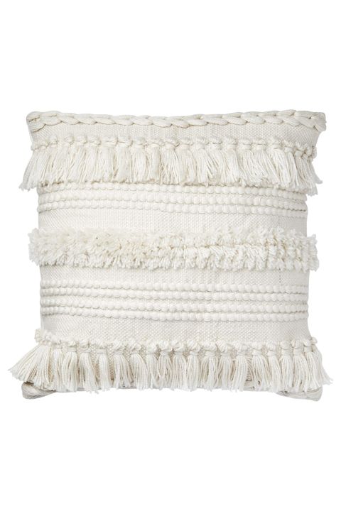 Cojín Boho Blanco