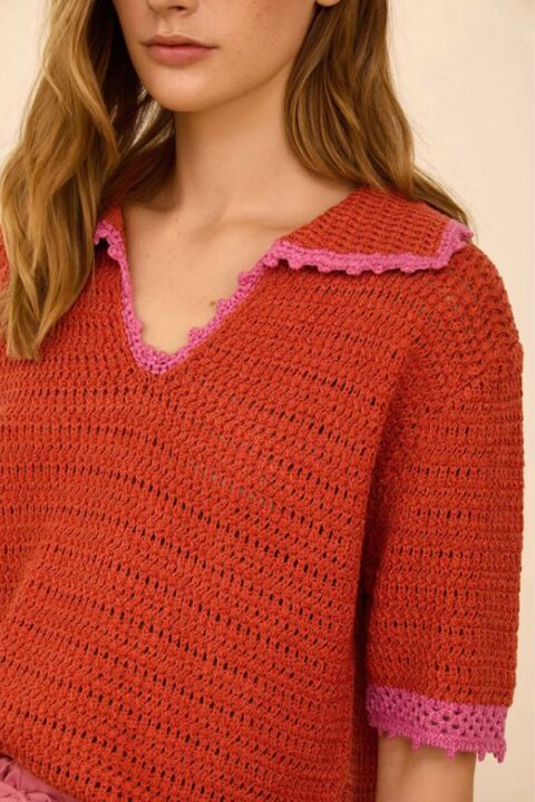 MEISÏE: POLO DE PUNTO CALADO - 3-2.jpg