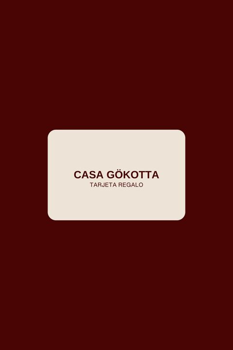 TARJETA REGALO / GIFT CARD 