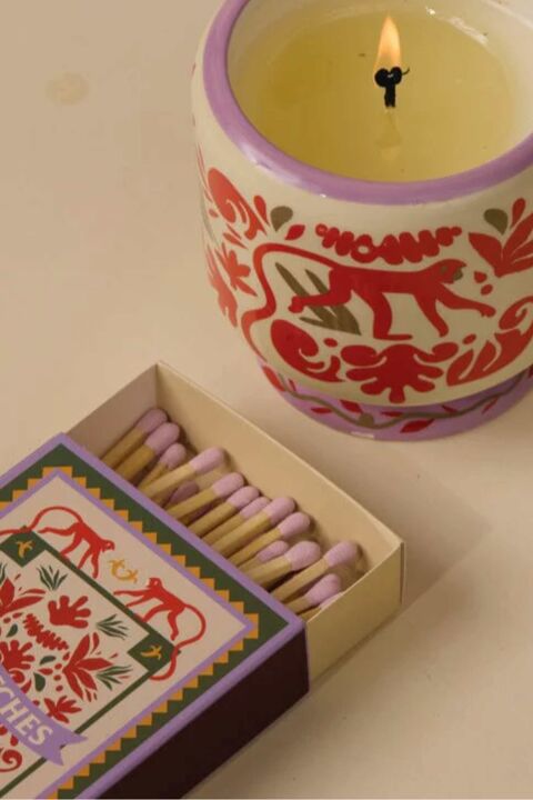 CAJA DE 75 CERILLAS : JUNGLE