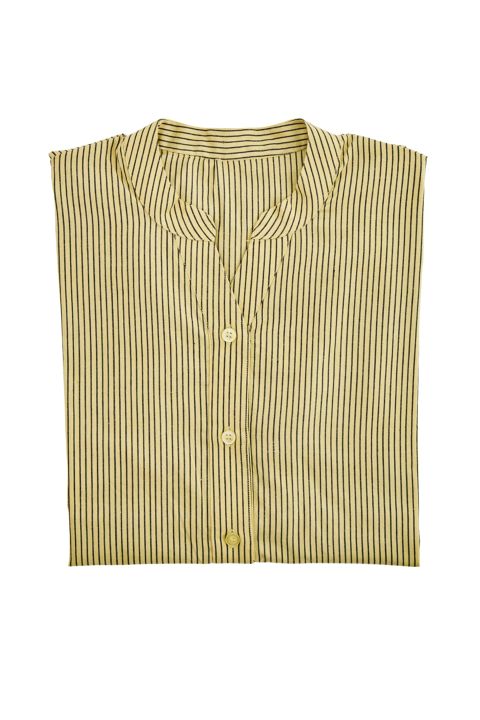 Vestido Caftán Amarillo y negro