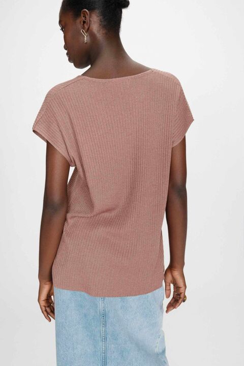 GRACE & MILA: TOP LUREX TERRACOTA - 8-ad054.jpg