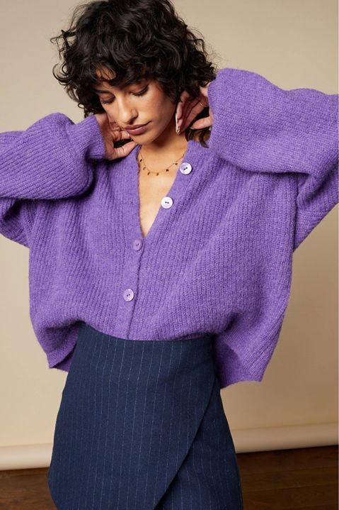 CÁRDIGAN VIOLETA