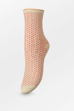 Calcetines Dina small Dots Red Love