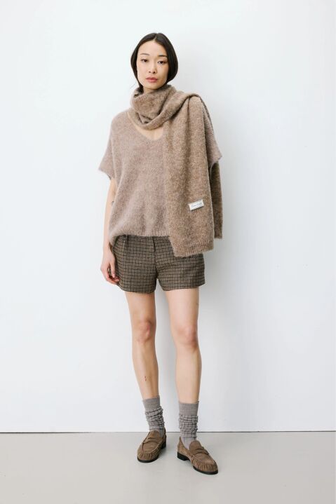 G&M: Bufanda tejida en alpaca