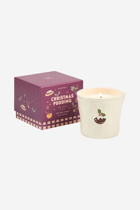 VELA CERÁMICA : CHRISTMAS PUDDING