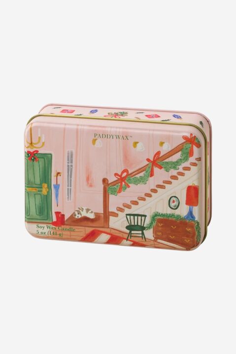 VELA EN LATA CRISTMAS: MANZANA Y CANELA