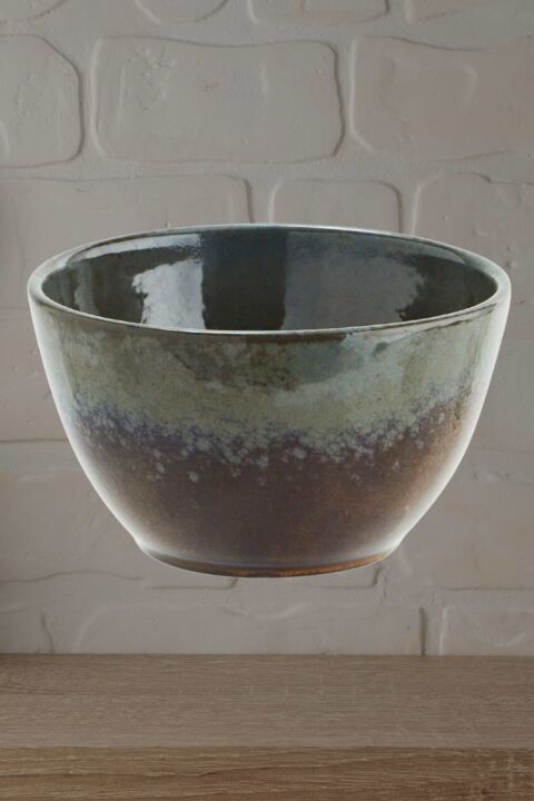 Madam Stoltz:  BOWL multicolor tonos oscuros