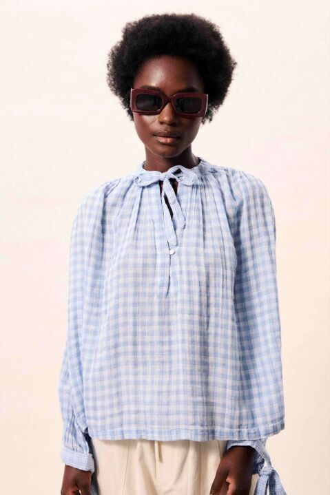 FRNCH: Blusa HAVASIA azul