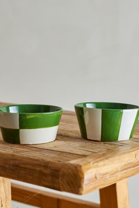 Bloomingville : Set 2 Cuencos Verdes