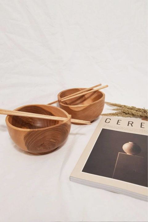 Bowl Japonés de Teca 15cm