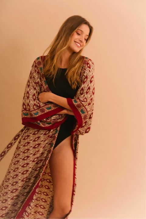Kimono Jade Rojo