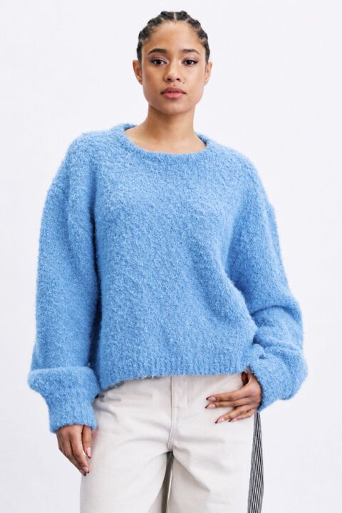 FRNCH: SUÉTER AZUL LAVANDA