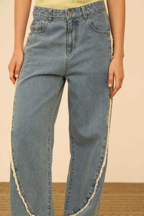 MEISÏE: PANTALÓN DENIM DESFLECADO - mesie.jpg