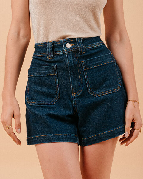 NEW GRACE & MILA: SHORT MIGNON BLEU