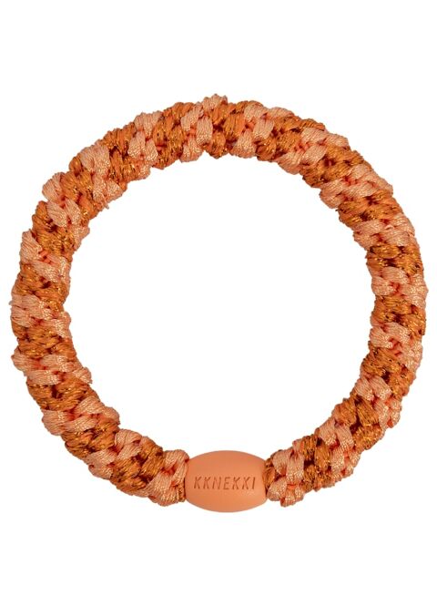 Bon Dep Kknekki stripe faded orange glitter